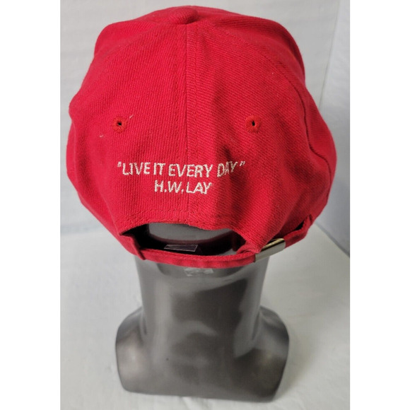 Rare - Doritos Corporate Issued Hat Red Embroidered Doritos Strapback Cap - Picture 4 of 7